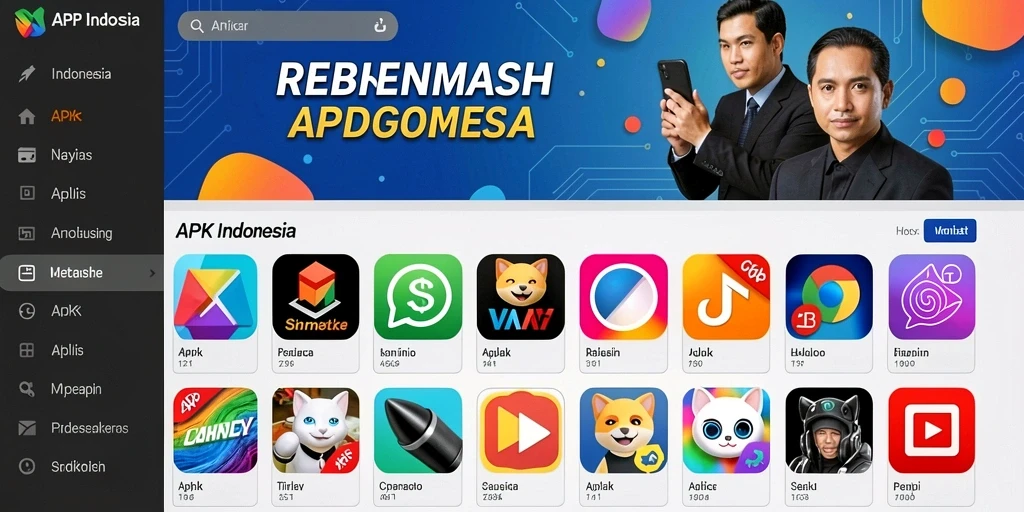 Tampilan antarmuka yang modern dan menarik.