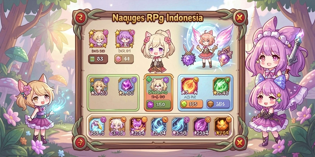 Tampilan awal game A200M yang menarik.