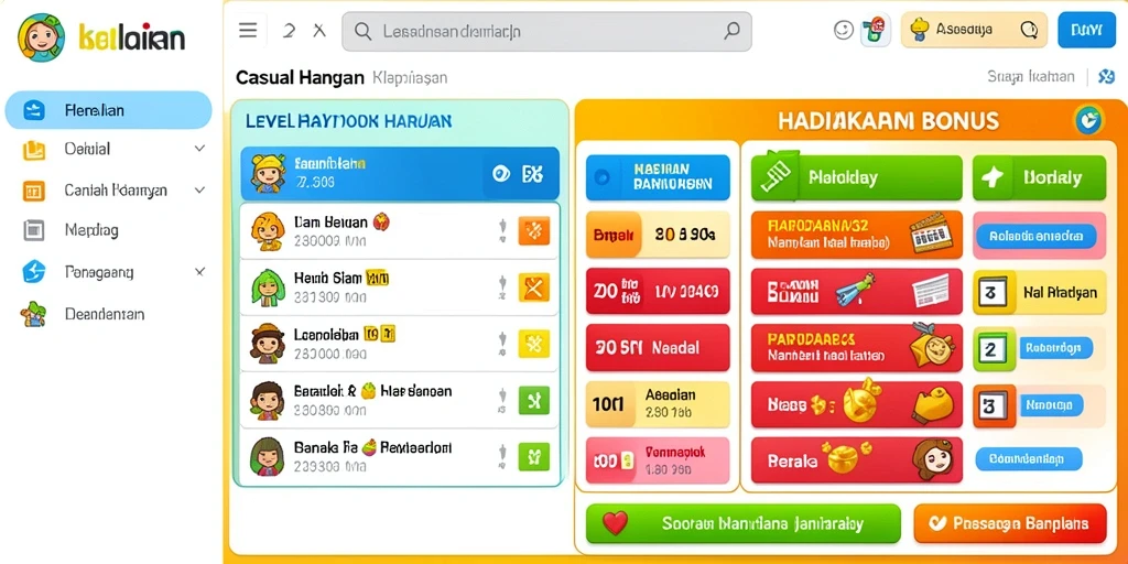 Tampilan antarmuka yang menarik dan user-friendly.
