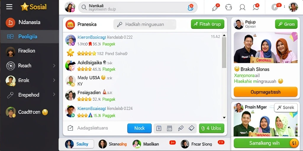 Tampilan antarmuka yang intuitif dan mudah digunakan.