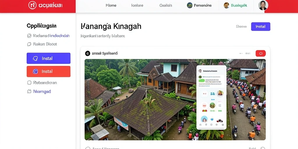 Tampilan antarmuka yang menarik dan mudah dipahami.
