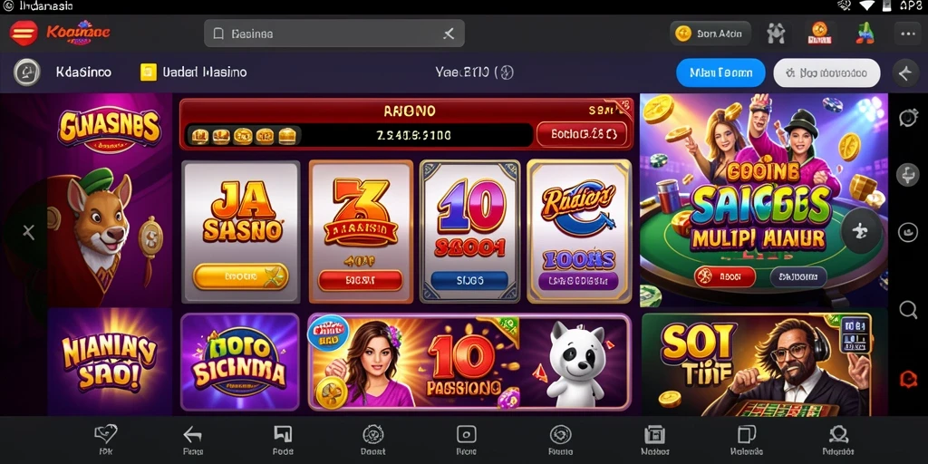 Tampilan utama aplikasi QQNUSA yang menarik.