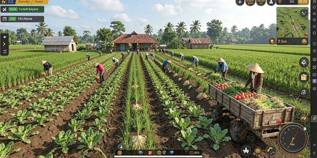 Tampilan awal yang menarik dan mudah dipahami.