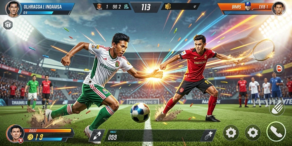 Tampilan awal yang menarik dan intuitif.
