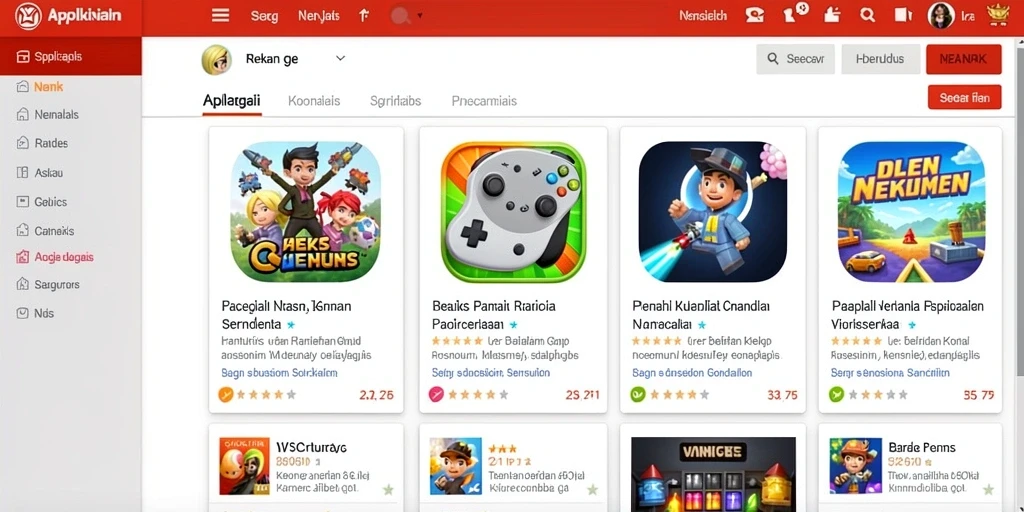 Tampilan awal RPOK yang menarik dan user-friendly.