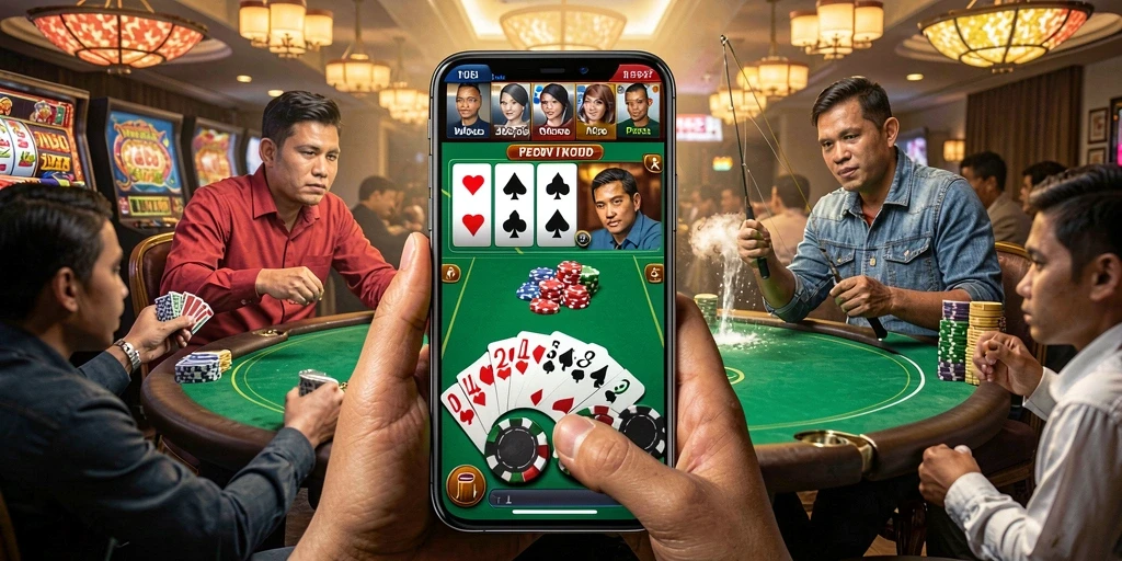 Tampilan karakter yang menarik dan dinamis.