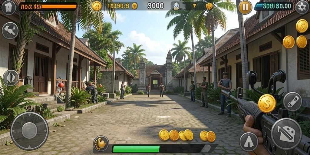 Tampilan menarik dengan berbagai tema slot.