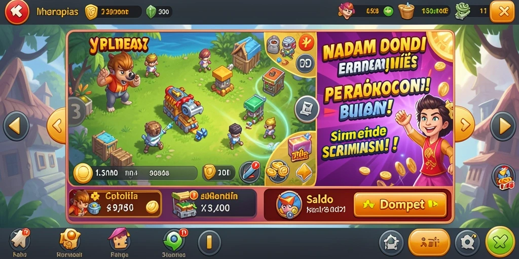 Tampilan antarmuka yang menarik dan mudah digunakan.
