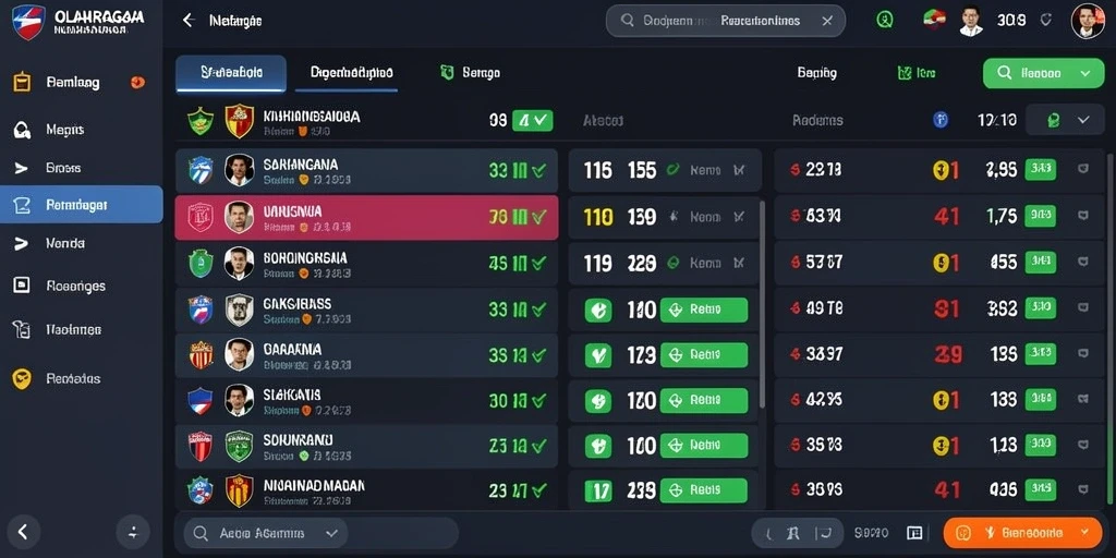 Tampilan antarmuka permainan yang user-friendly.