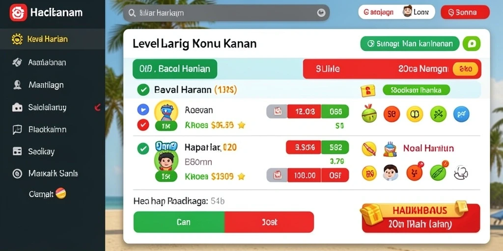 Tampilan antarmuka utama UNO4D yang menarik.