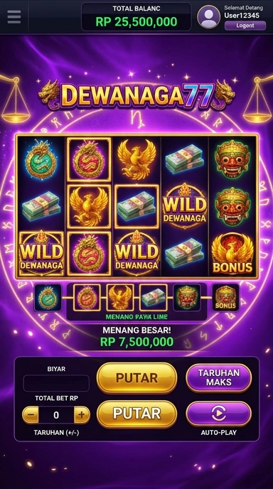 Galeri pratinjau visual dewanaga77 build APK resmi terbaru